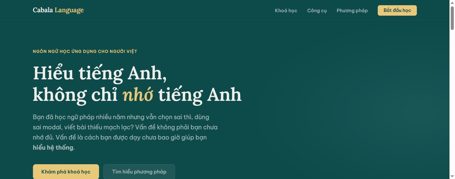 Cabala Language
